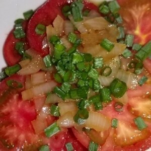 血液サラサラサラダ★玉ねぎたっぷりトマトサラダ